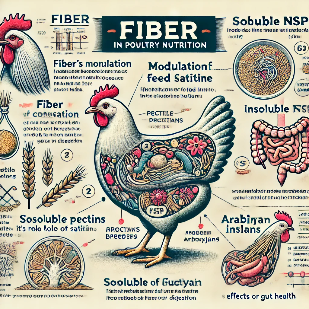 fibra en avicultura
