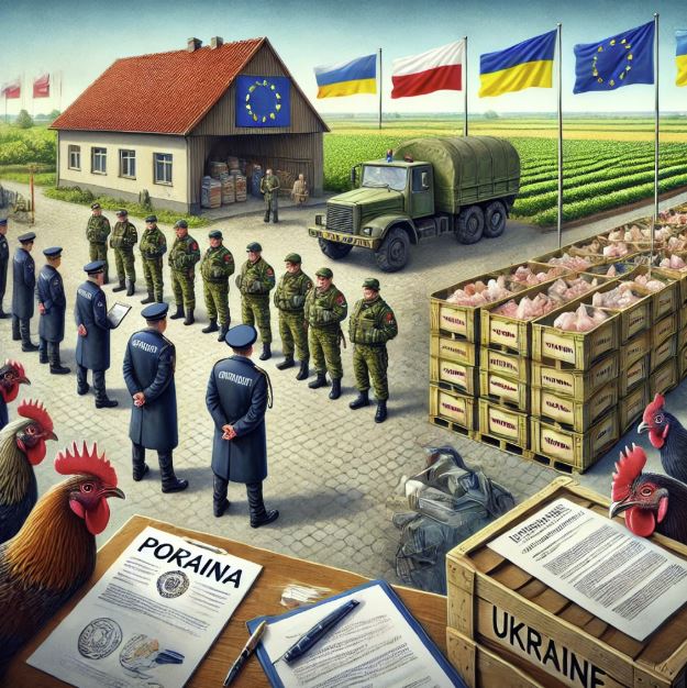 importaciones-de-pollo-de-ucrania-a-polonia-imagen-generada-por-NexusAvicultura-com